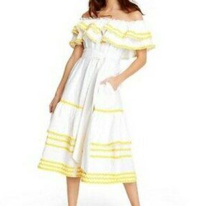 NWT Lisa Marie Fernandez Target Ric Rac Dress S